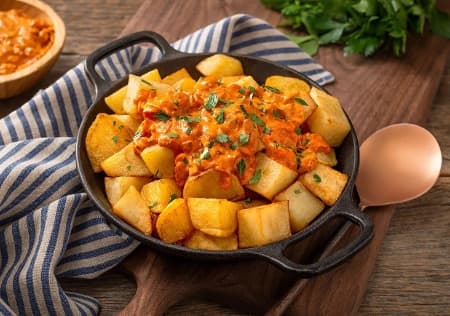Papas Bravas de la Casa